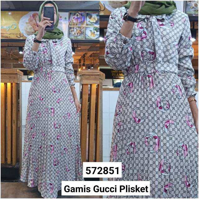 Gamis Gucci Plisket EXTU