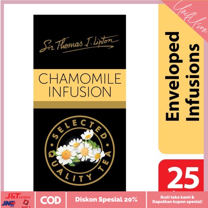 

⭐COD⭐ Lipton Chamomile Infusion Tea