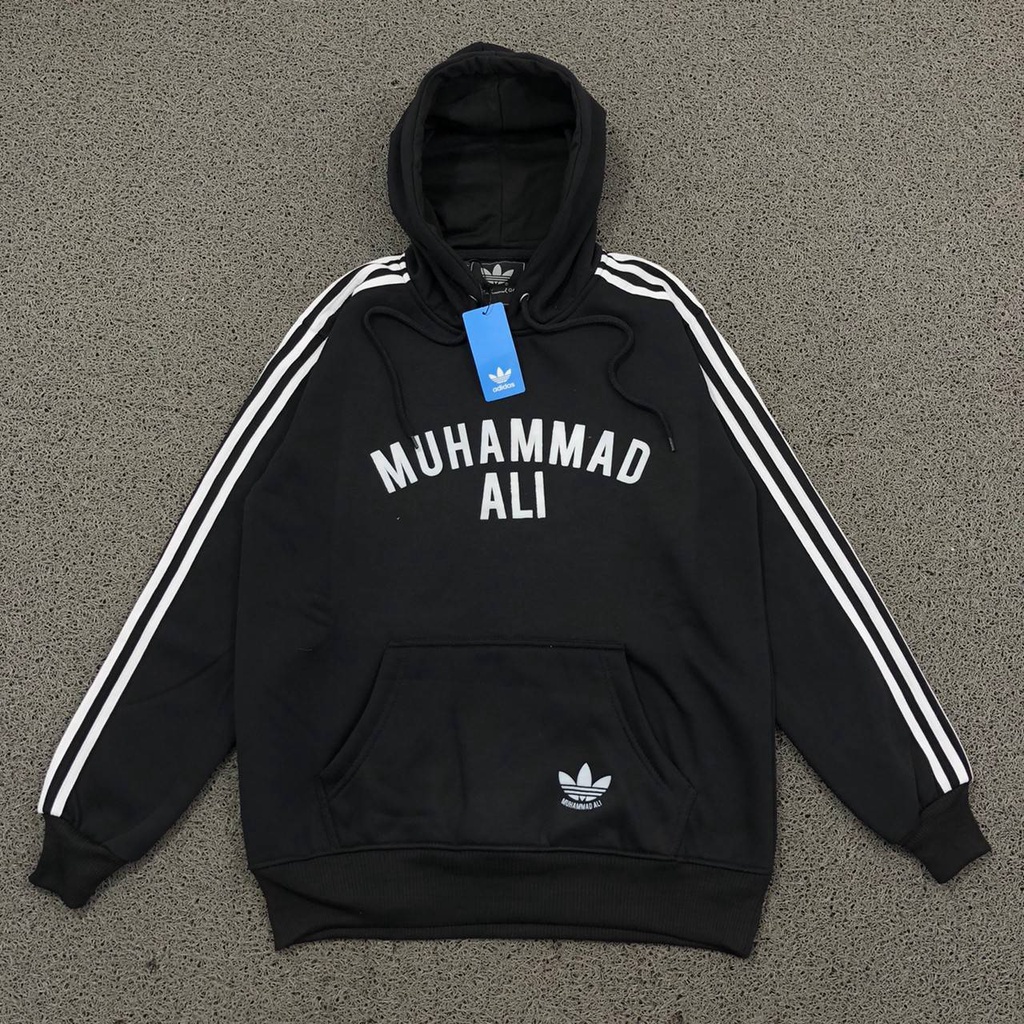 HOODIE ADIDAS MUHAMMAD ALI BLACK JACKET