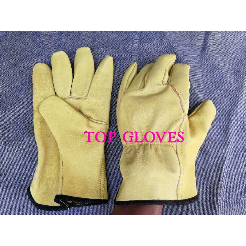 Sarung Tangan Las Argon - Tig Welding Gloves - Asli Kulit