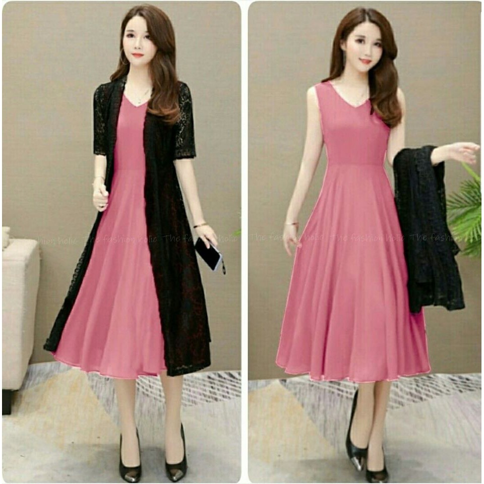 Dress Livita - Pakaian Wanita - Dress Wanita Terbaru