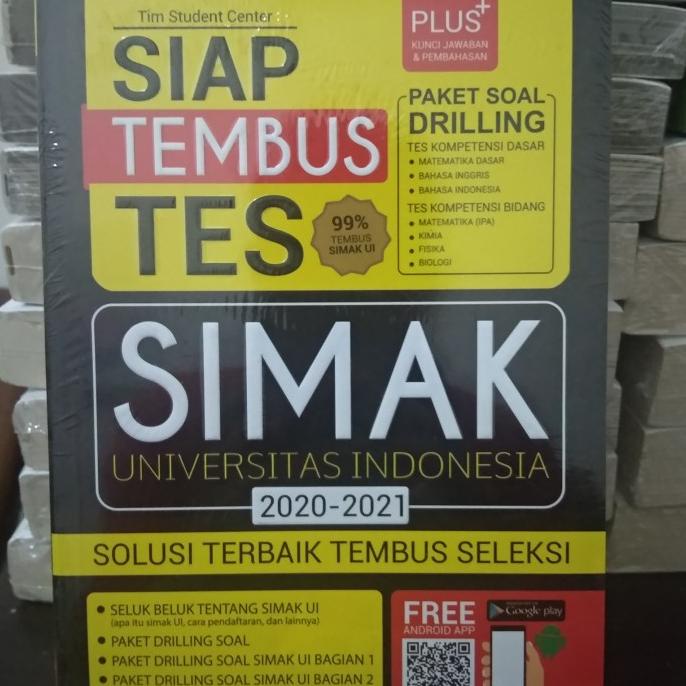 

BUKU SIAP TEMBUS TES SIMAK UI 2020-2021