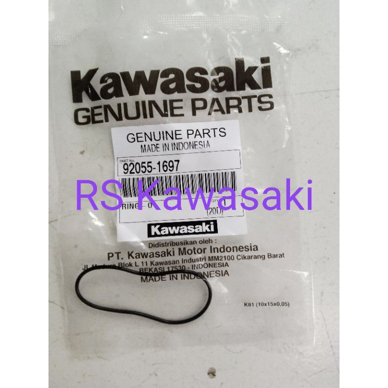 oring o ring seal sil tutup klep kawasaki kaze athlete blitz KLX 150 zx130 original