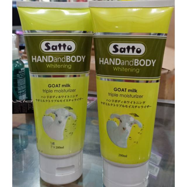 Satto Handbody goat milk