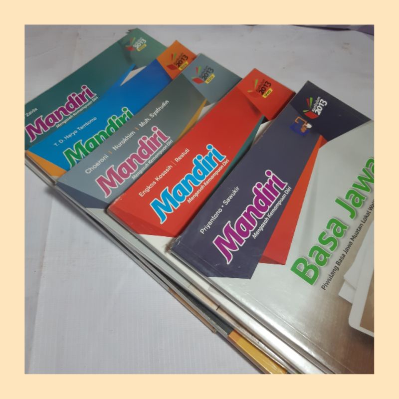 PRELOVED BUKU MANDIRI ERLANGGA KELAS 8 / 2 SMP IPA IPS MATEMATIKA AGAMA JAWA INGGRIS PKN BAHASA INDO