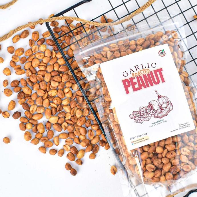 

House Of Organix Garlic Roasted Peanut 250 Gr