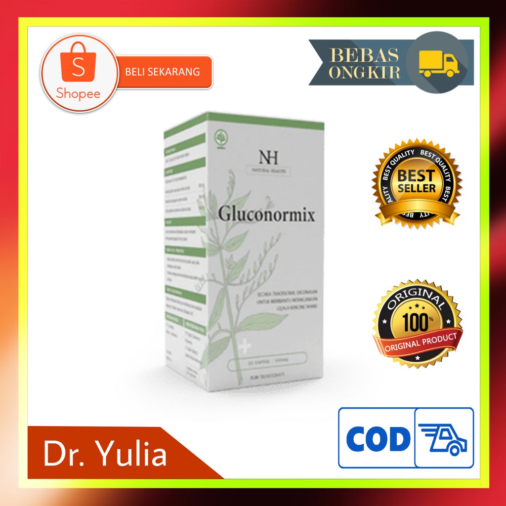 

Terlaris Gluconormix Herbal Membantu meringankan Kencing Manis Menjaga kestabilan kadar gula/BPOM