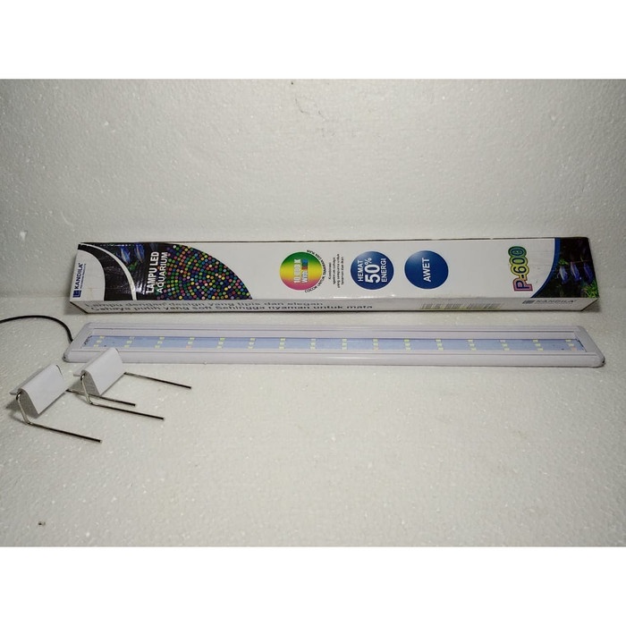 Kandila P-600| Lampu Aquarium LED RGB | 60-70cm 13Watt