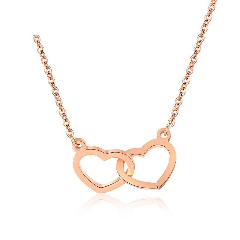 [New] Kalung titanium mini love korea hadiah wanita cewek anti karat KK120