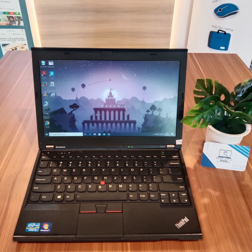 Lenovo Thinkpad i5 4GB SSD 128GB Second Bekas