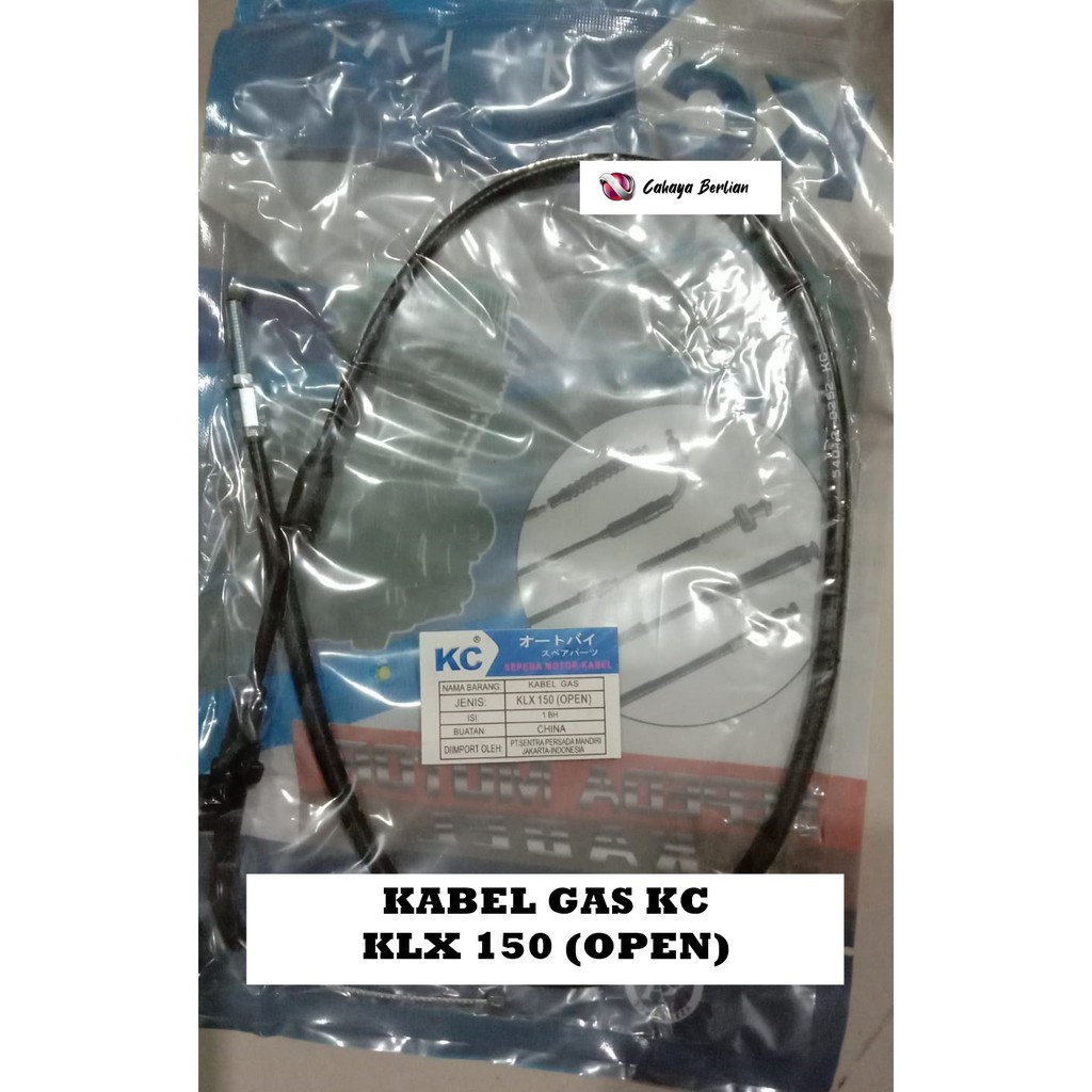 KABEL GAS KLX 150 OPEN / OLOR GAS KLX 150 OPEN KC