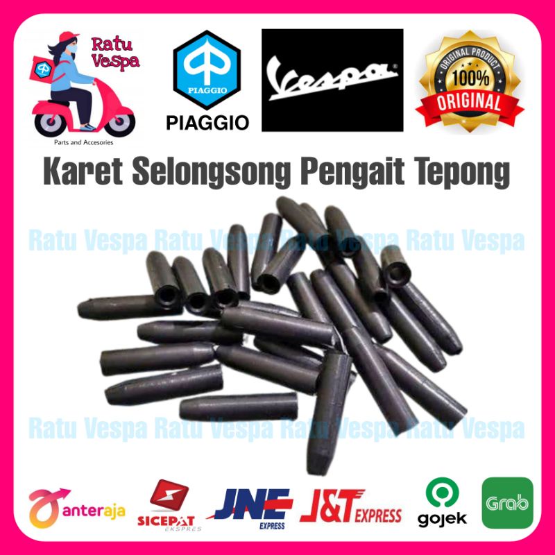 Karet selongsong pengait tepong Vespa Strada,Exclusive,PX,Excel,NewPX