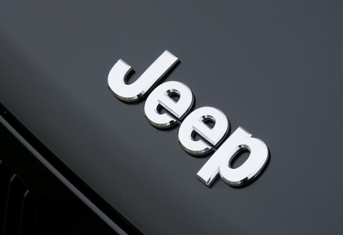 Emblem JEEP Universal - Chrome Jeep - Logo Jeep