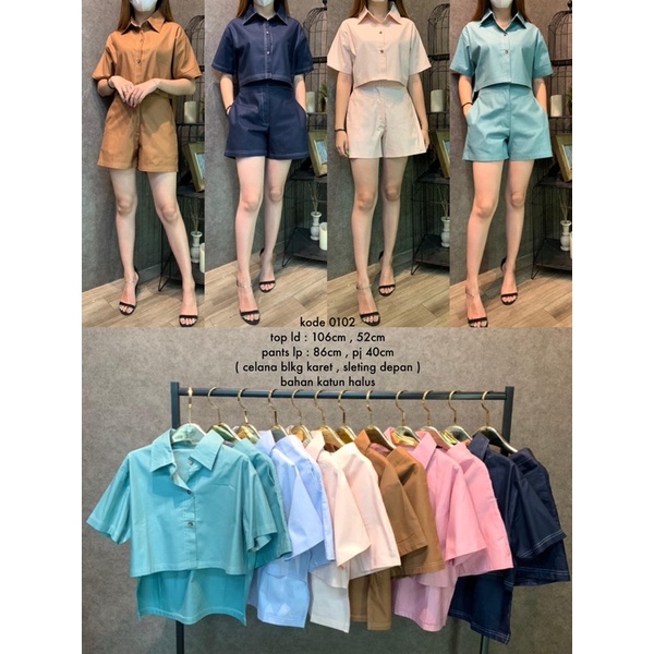 setelan wanita clara polos import,set cwe polos clara,oneset hp katun polos wanita import murah