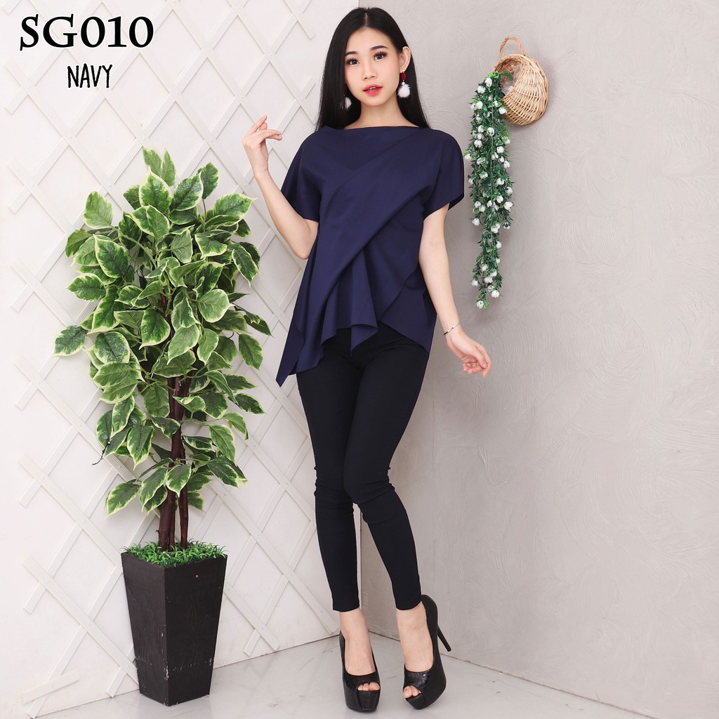  Baju  Wanita  Scuba atasan  wanita  blouse wanita  SG010 modis 