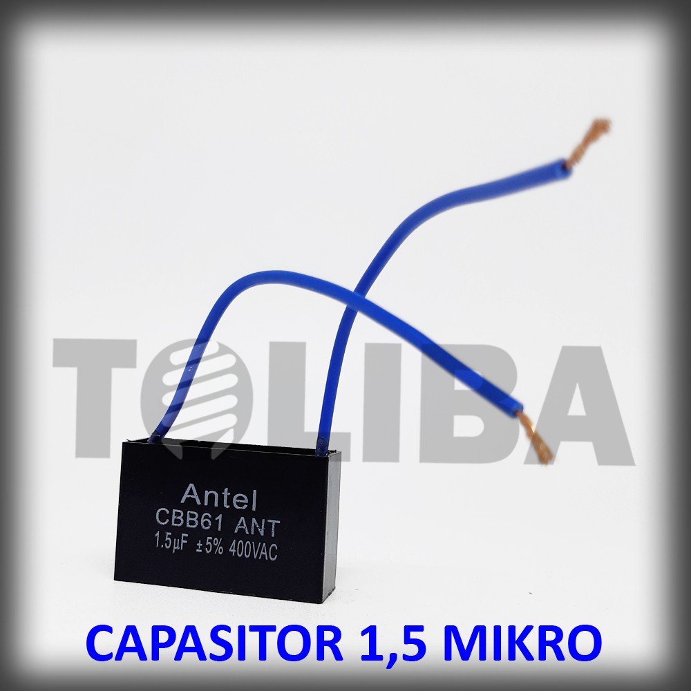 kapasitor kipas angin 1,5 mikro / capasitor kipas 1.5 uf