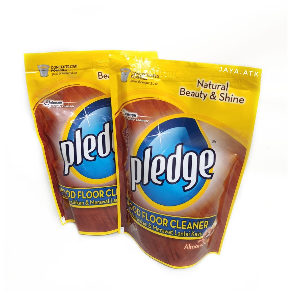 PEMBERSIH POLES LANTAI KAYU PLEDGE WOOD CLEANDER 400 ML REFILL ISI ULANG