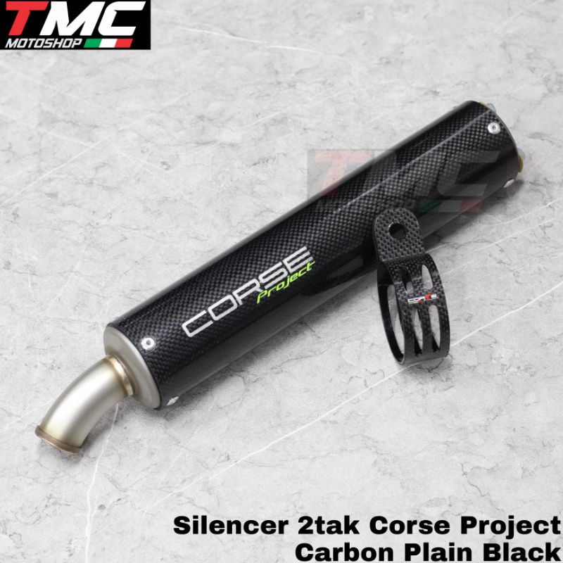 Silencer silincer Corse Project 2tak Ninja150 Ninja 125Z Fizr Rxking Satria-New Black