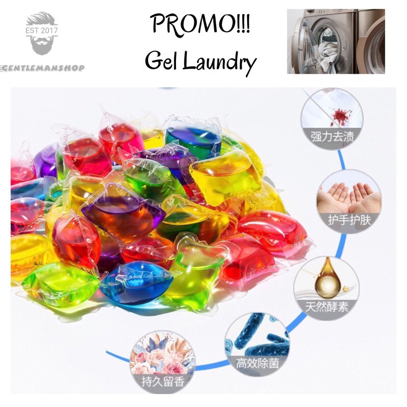 Gel Landry - Laundry Deterjen Detergent Ball Sabun Viral Cuci baju