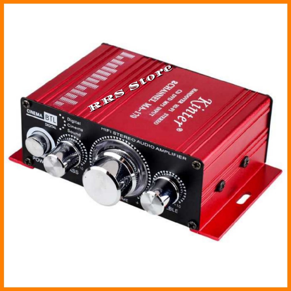 Kinter ampli  mini  Amplifier ampli mini Speaker 2 channel 20W - MA-170