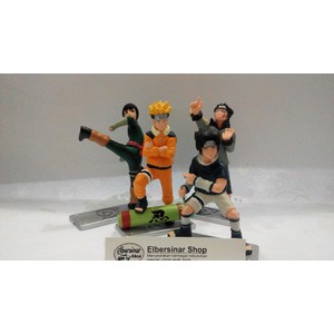 MINIATUR NARUTO SASUKE KIBA LEE
