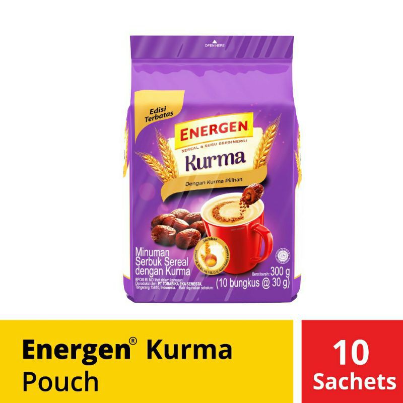 

ENERGEN Pouch Kurma isi 10 sachet