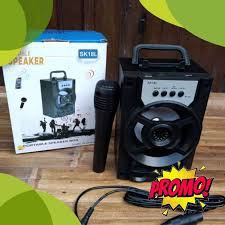 SPEAKER BLUETOOTH  SK18L + MIC SPEAKER PORTABLE BASS BESAR