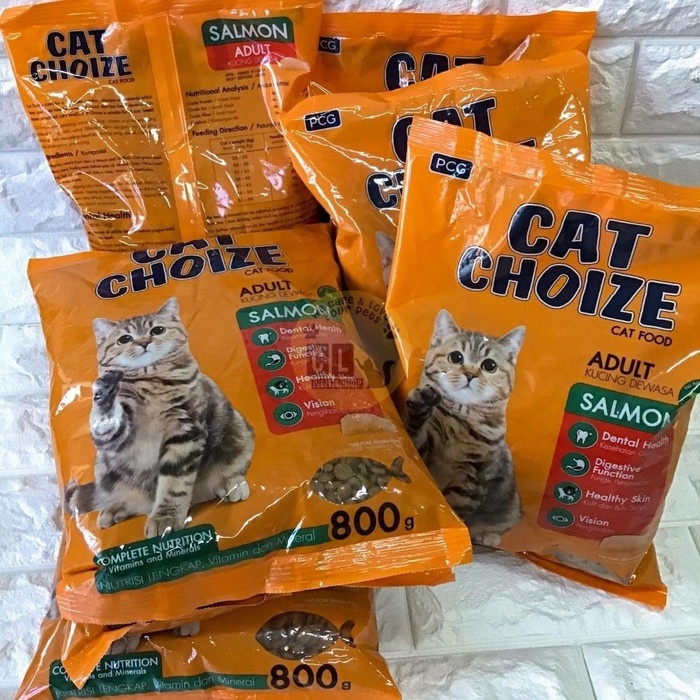 CAT CHOIZE SALMON 800GRAM MAKANAN KUCING