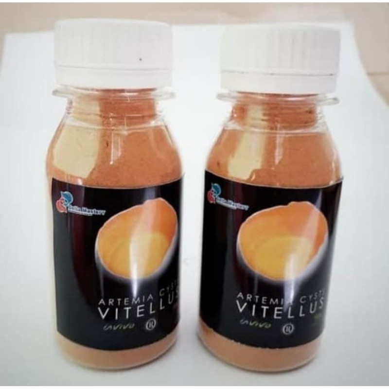 Artemia vitellus 20 gram, Artemia tanpa kultur dan cangkang.