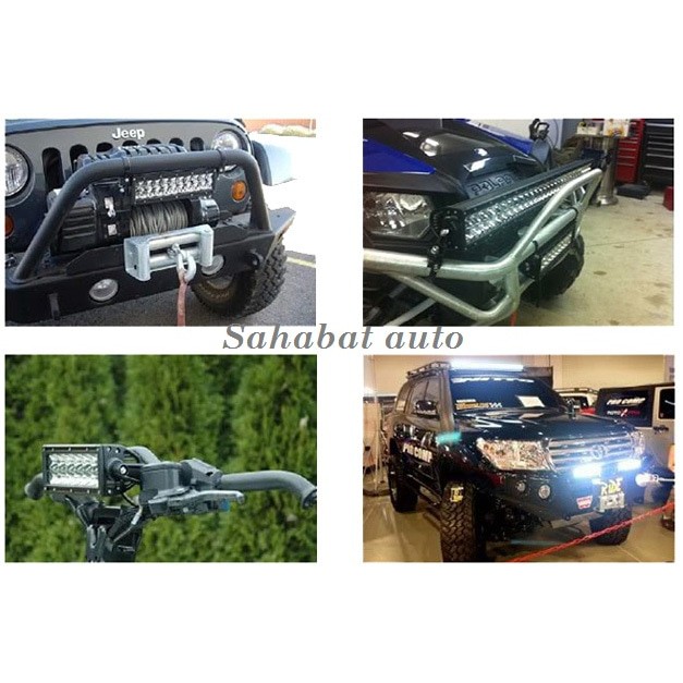 Lampu LED Bar Sorot / Tembak Offroad 36 Watt Power Bright