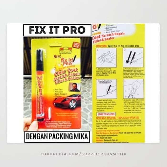 

Promo FIX IT PRO Penghilang Baret Noda Spidol Ajaib Berkualitas