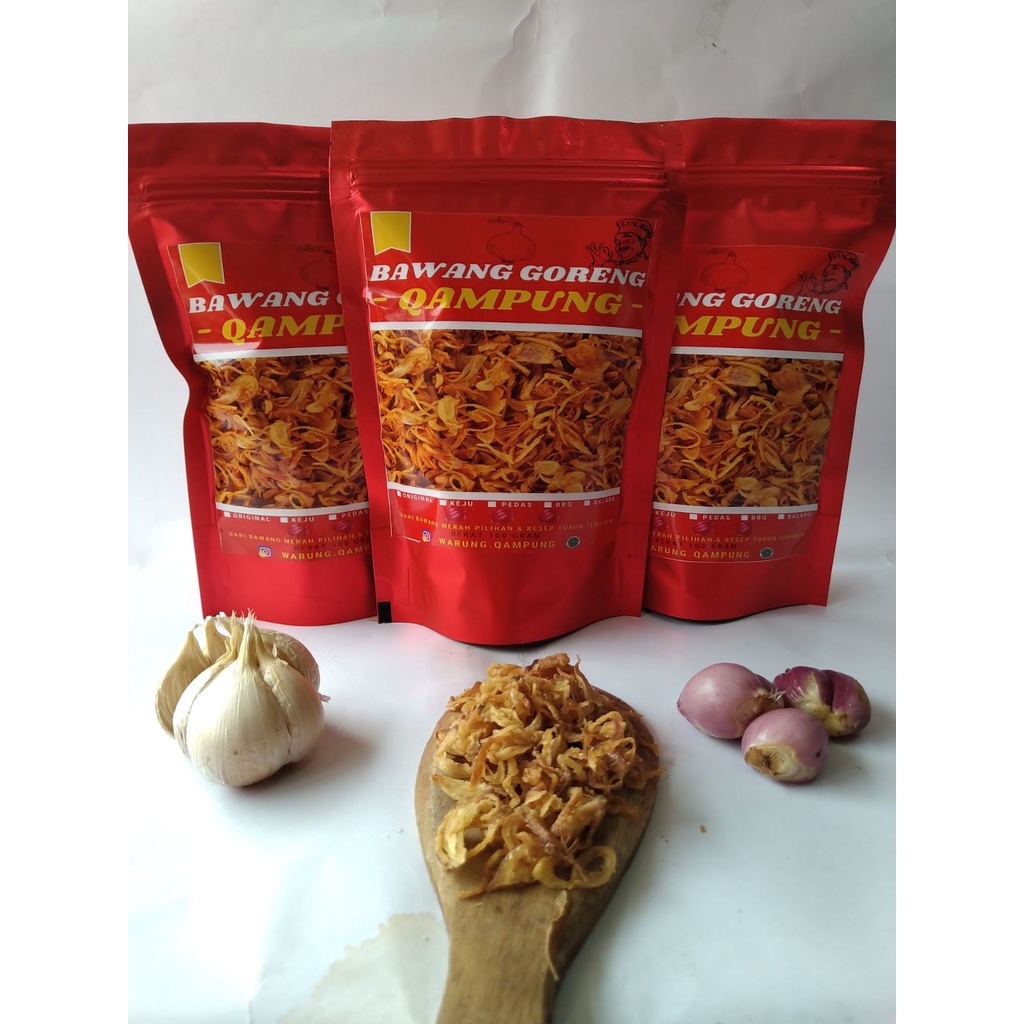 

Bawang Goreng Qampung Spesial Brambang Merah Brebes 100gr - Enak Murah
