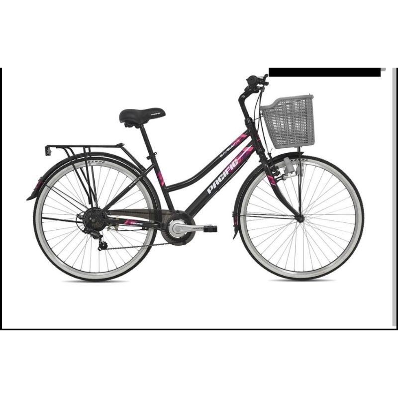 sepeda city bike 26 inch Pacific Ravella XT + keranjang