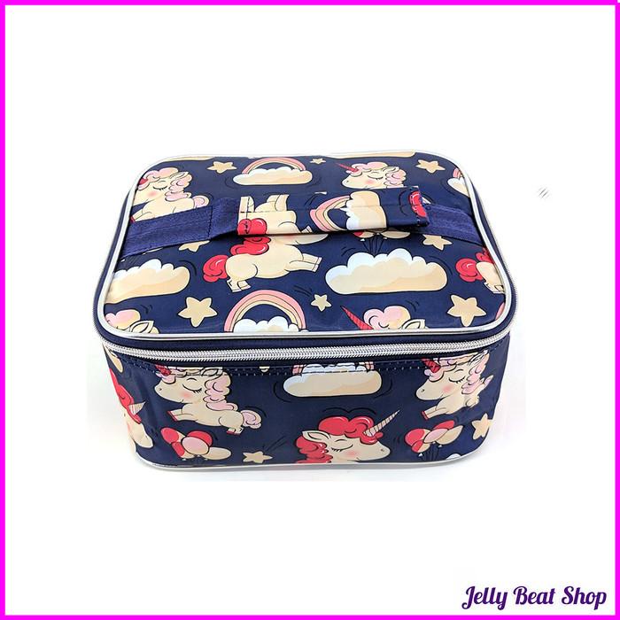 

Tas Lunch Box Jaring Premium Lapis Aluminium Foil - Unicorn Biru