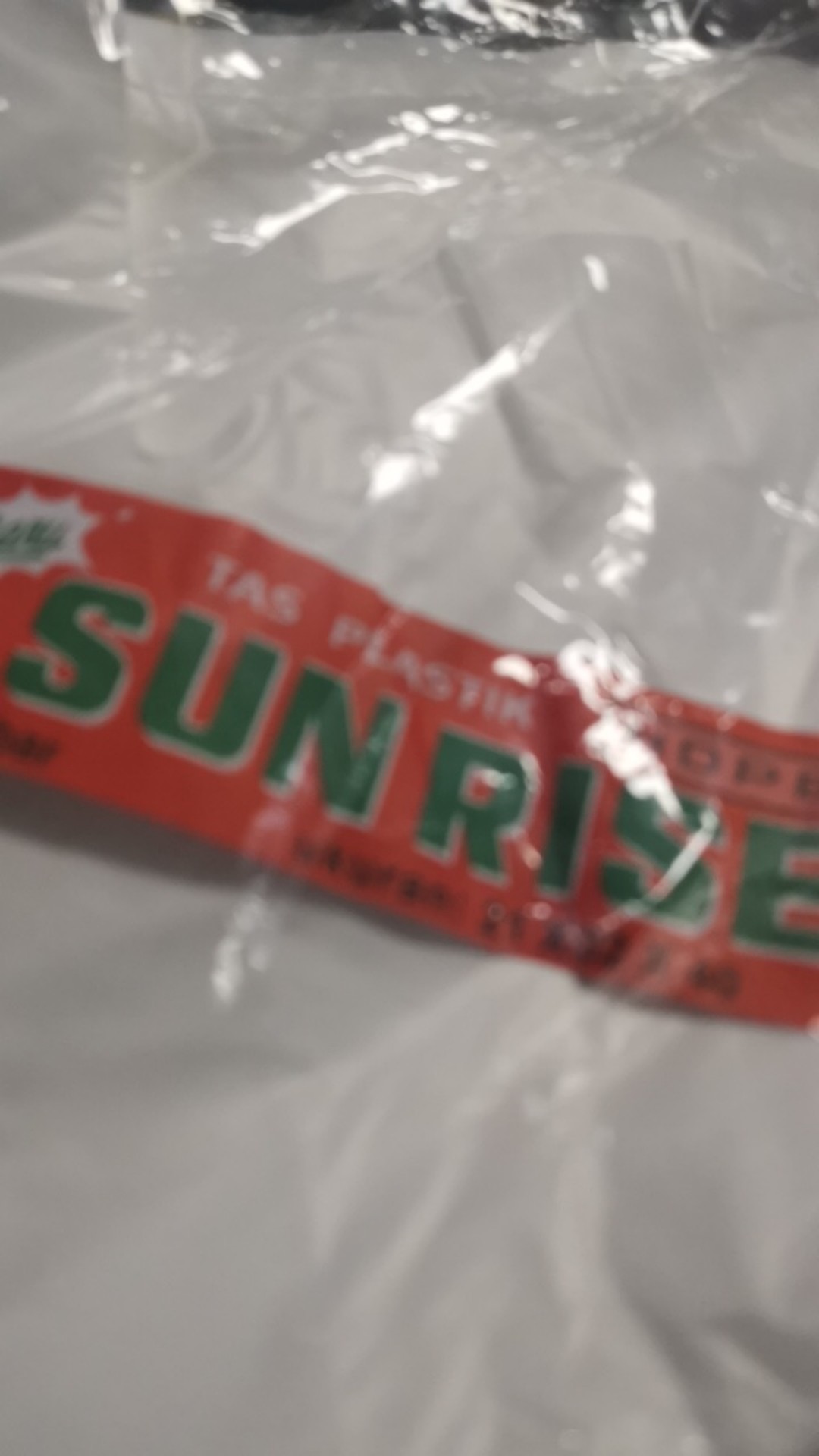 Gk21 Kantong Plastik Sunrise Putih Tebal 21 X 02 X 40 Kresek Isi 50 Lb