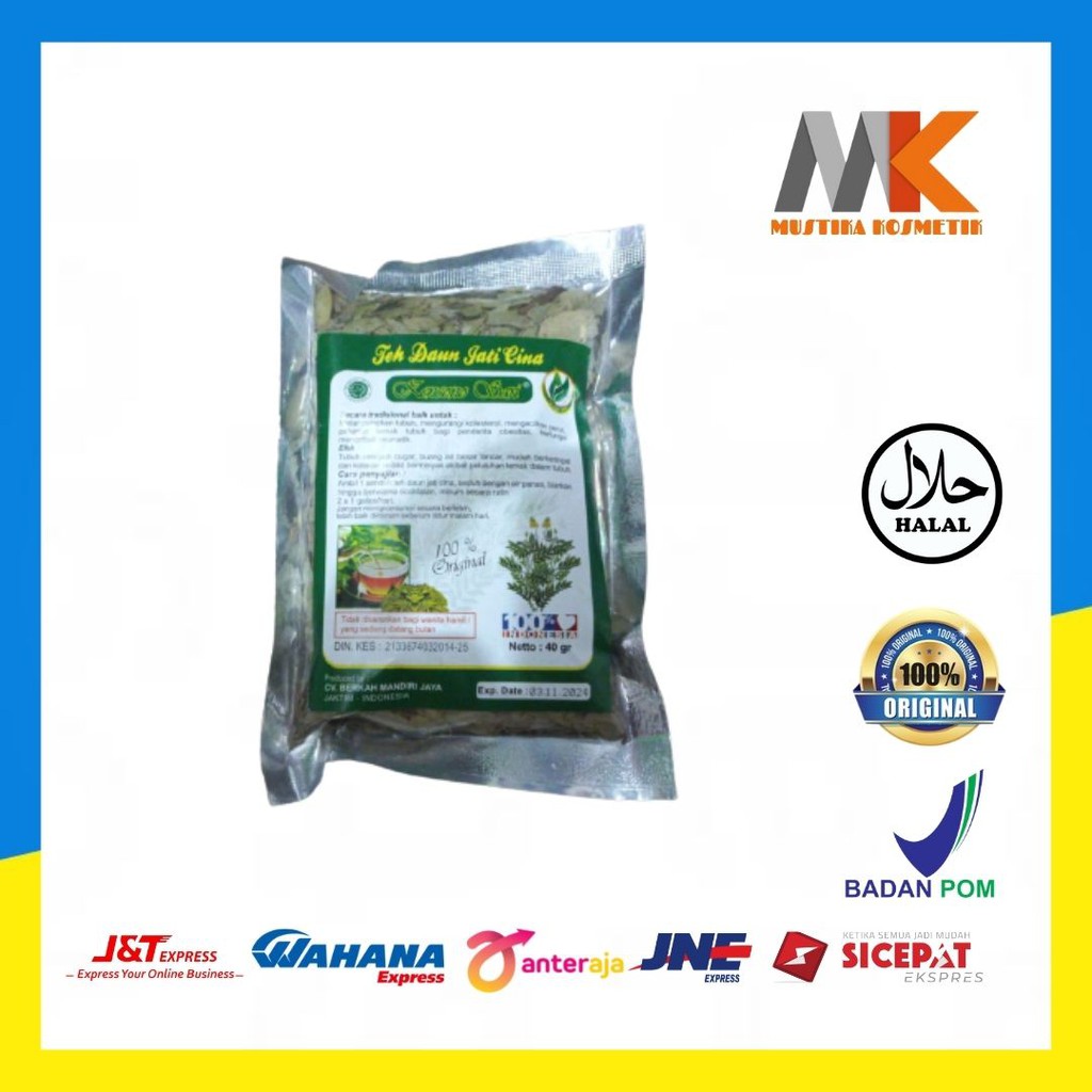

TEH DAUN JATI CINA CURAH 40G/PELANGSING/PELUNTUR LEMAK/TEH HERBAL