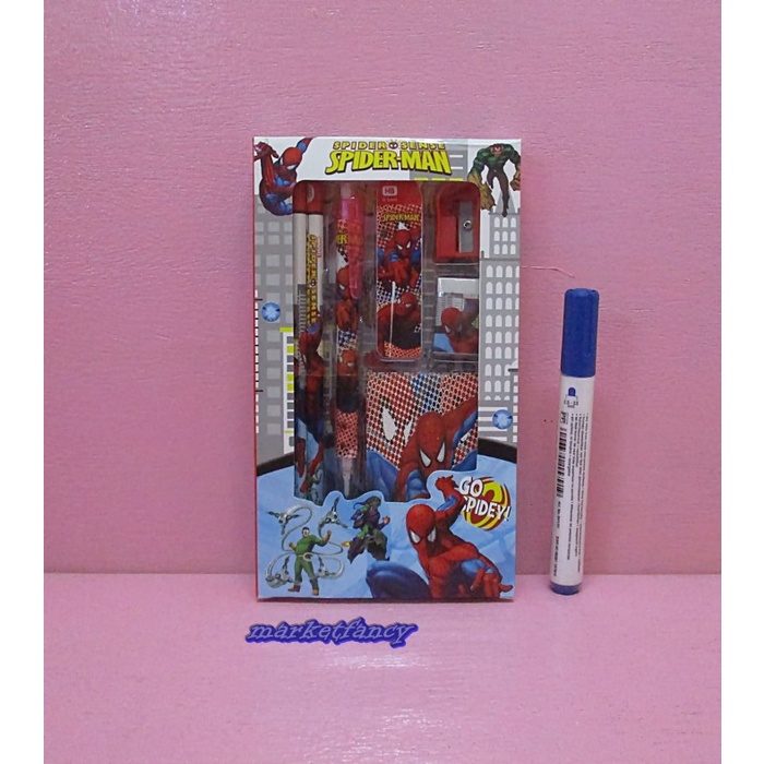 

Jual Stationery Set Sp-8008 - Spiderman Gilaa!!!