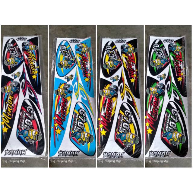 (COD) STRIPING VARIASI C70 C 70 MINION