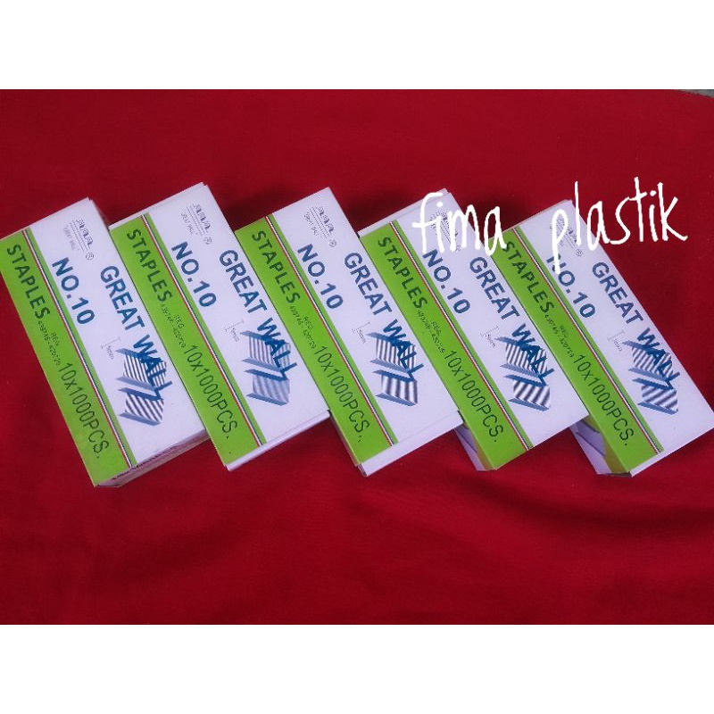 

(Asli) Isi Staples greatwall no. 10