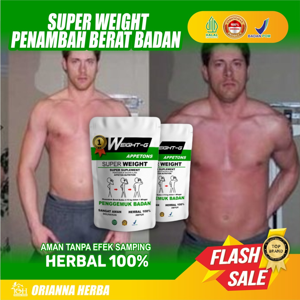 

SUSU PENAMBAH BERAT BADAN SUPER WEIGHT