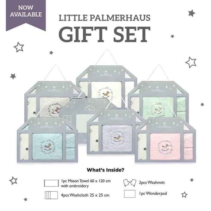 Hampers Bayi Baby Gift Set Kado Lahiran Parcel Bayi Laki-Laki Perempuan Palmerhaus Bamboo Set