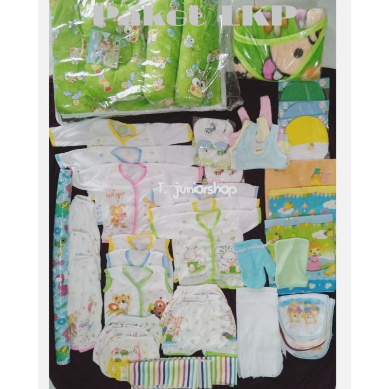 PAKET PERLENGKAPAN BAJU BAYI BARU LAHIR PAKET BAJU BAYI NEWBORN