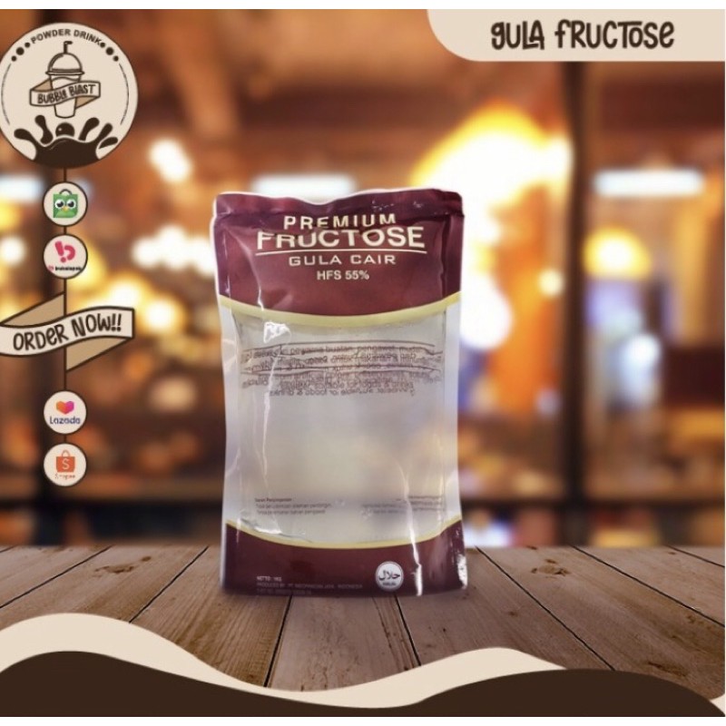 

gula cair fructose kemasan 1kg