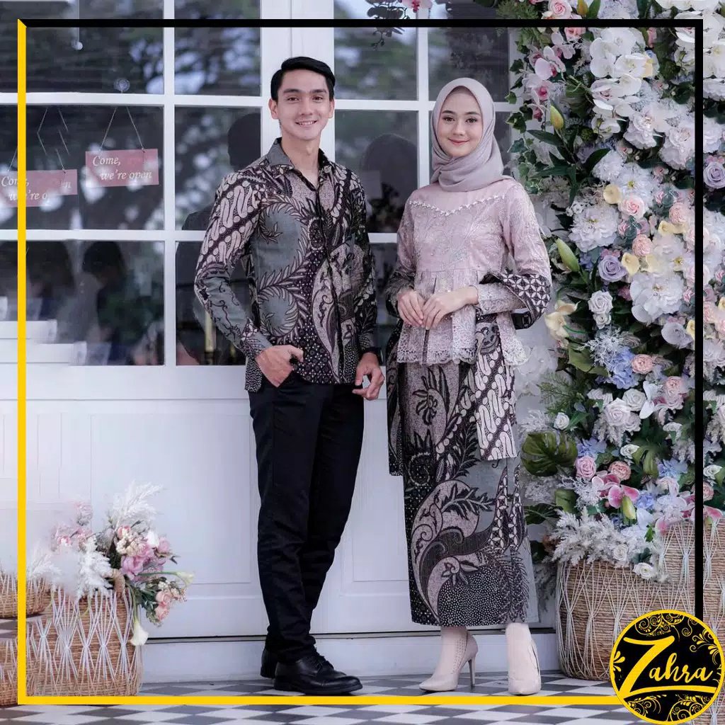 Maura Couple - Sania Ruffle Batik Couple Ori Ndoro Jowi Dnt Garansi Termurah Shopee - Couple Lesti
