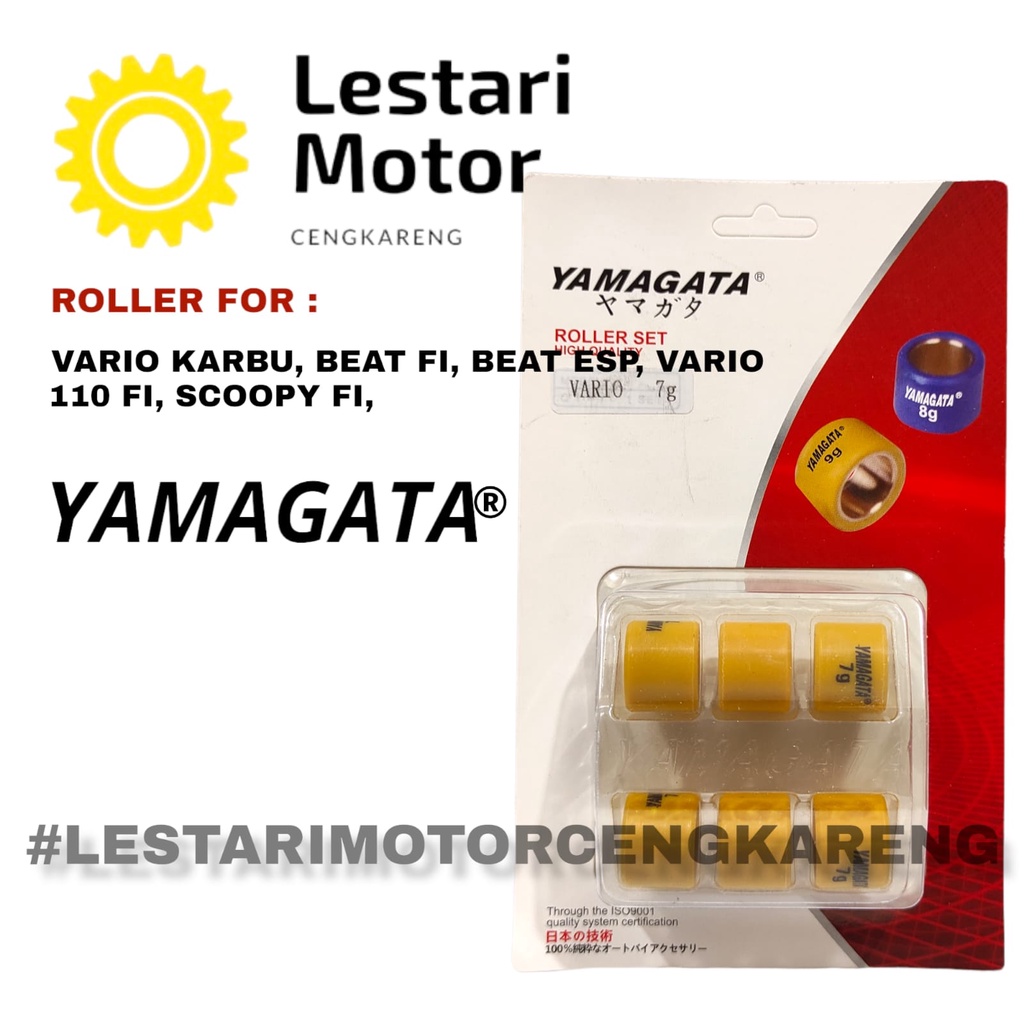 ROLLER VARIO LAMA VARIO TECHNO KARBURATOR RACING YAMAGATA 7 SD 13 GR