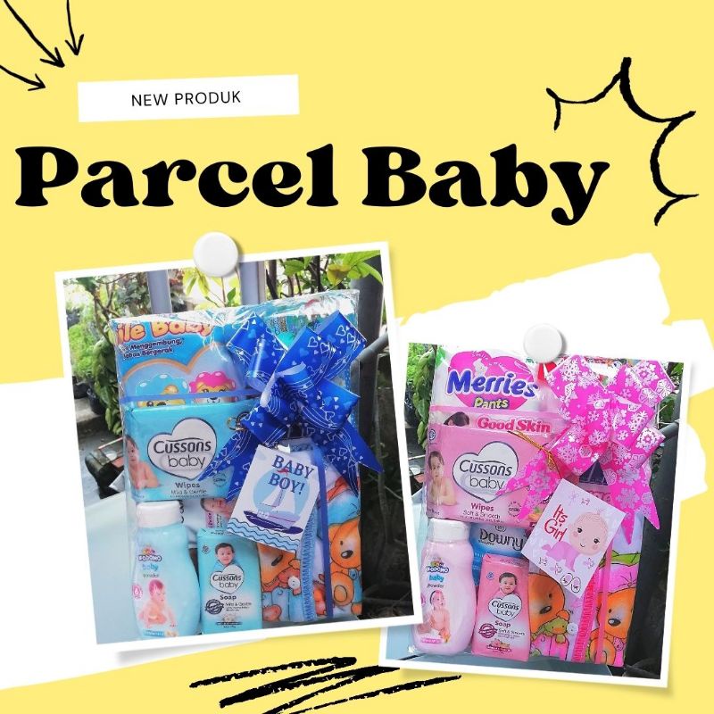 [COD] Parcel Baby Murah / Baby Gift/ Hampers Bayi / free packing kardus