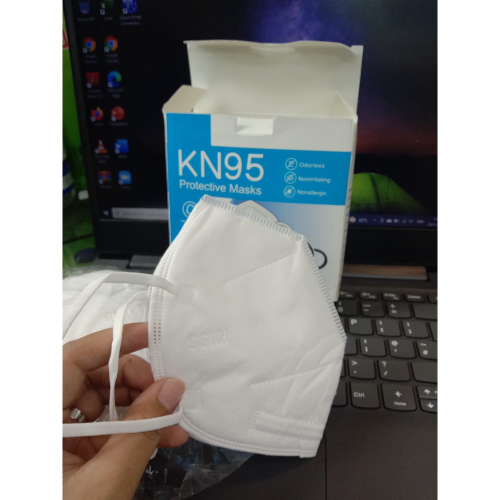 MASKER KN 95 BAHAN TEBAL PROTECTIVE MASKS KN95 HARGA PER 1 PCS