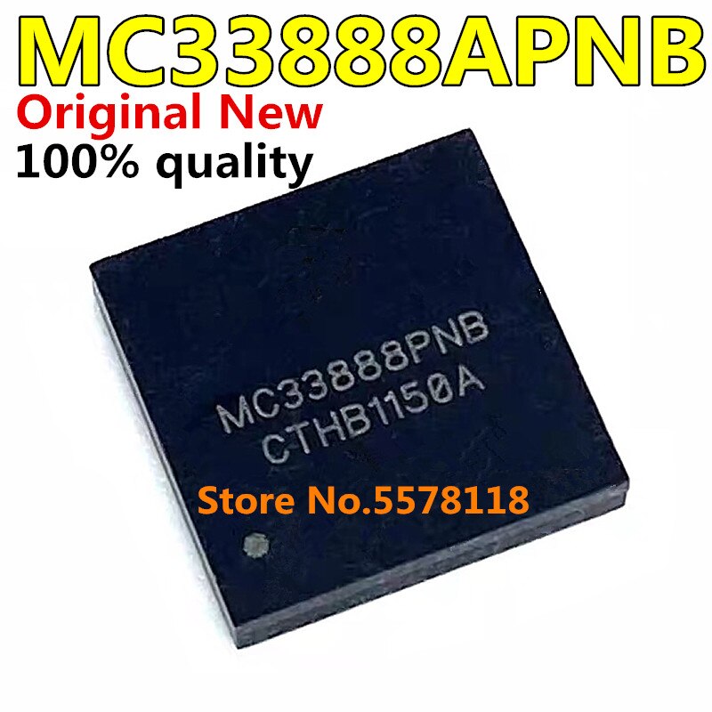 (Ready Stock) 1pcs/lot MC33888PNB MC33888APNB MC33888 QFN36 Chipset