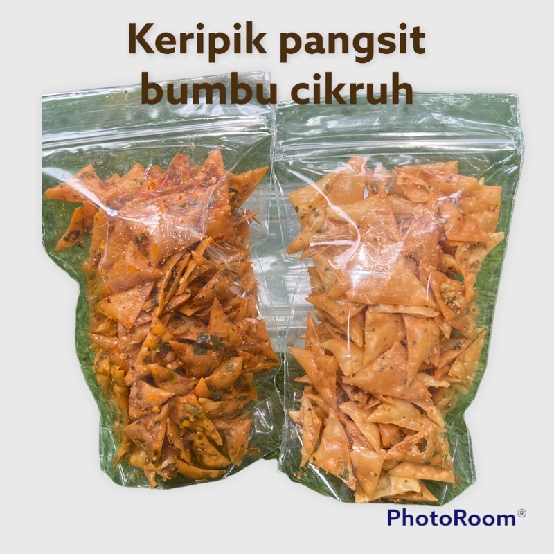 KERIPIK PANGSIT 100 gr Pouch/ PANGSIT / KUE BAWANG BANDUNG