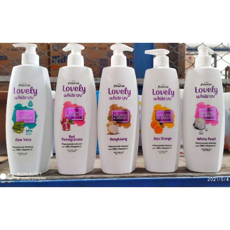 Handbody Emeron Lovely White 500ml